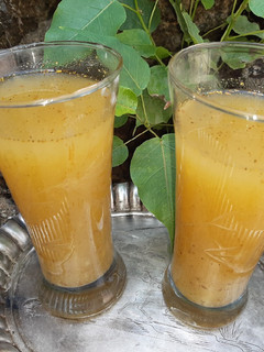 A picture of Boiled aam panna.