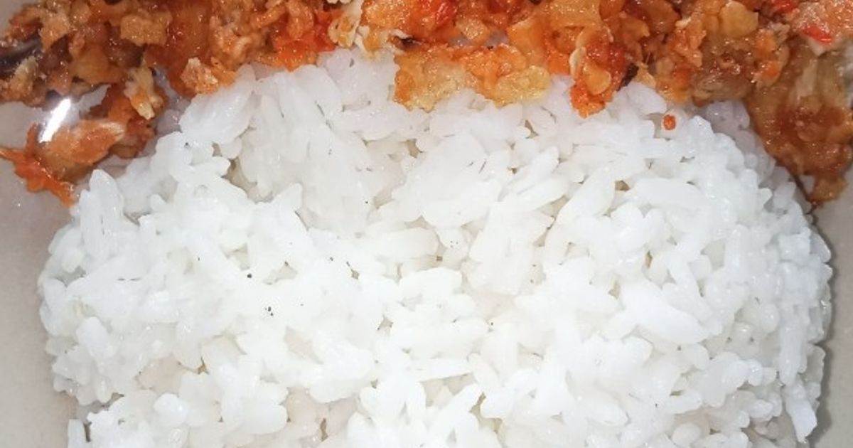 Ayam geprek rasanya maknyusss
