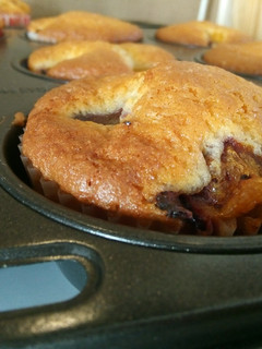 Szilvás muffin recept fotója
