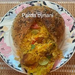 A picture of Parda Biryani.(Eid special).