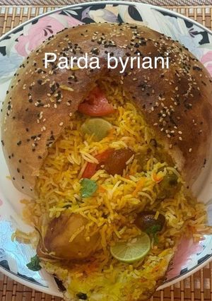 A picture of Parda Biryani.(Eid special).