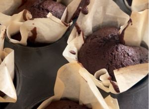 Csokis muffin recept fotója