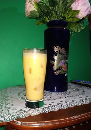 Foto resep 11. Es jagung hawai