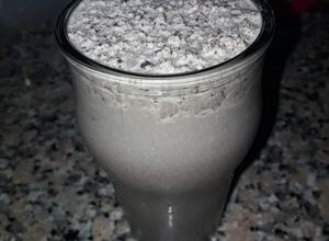 Una foto de Frappé de oreo