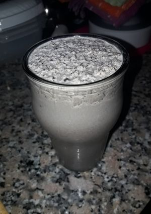 Una foto de Frappé de oreo