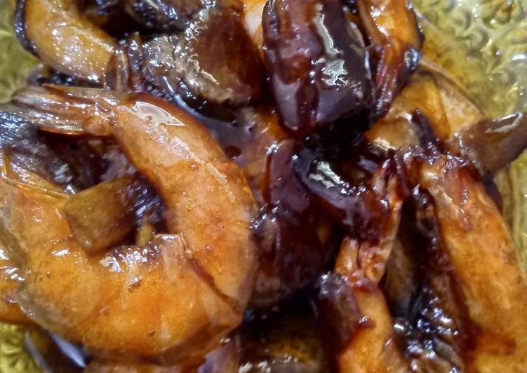 Resep Udang Goreng Kecap, Enak