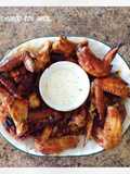 Alitas BBQ al horno