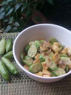 Foto resep Tumis timun jepang
