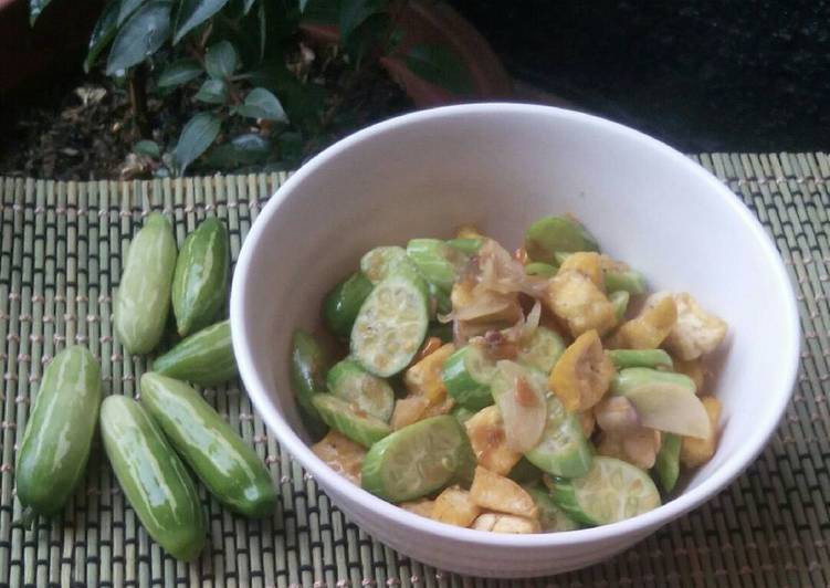 Tumis timun jepang