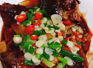 Hình của món Cá kho tương.