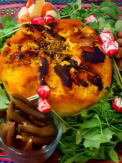 عکسی از دستور ته انداز مرغ