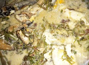 Foto resep Ikan Asin Lundu Kelakai Santan