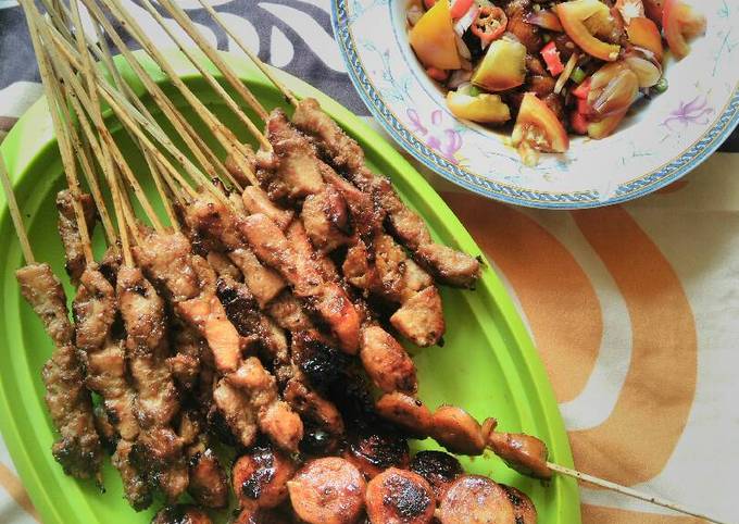 Anti Ribet, Memasak Sate Ayam Bumbu Kecap Menu Enak Dan Mudah Dibuat