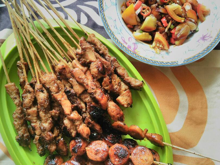 Anti Ribet, Memasak Sate Ayam Bumbu Kecap Menu Enak Dan Mudah Dibuat