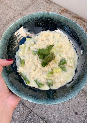 Une photo de Risotto aux asperges