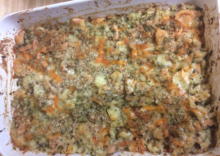 How To Improve  Quick Salmon Spinach Baked Mac Cheese