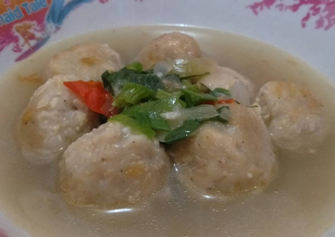 Bakso tempe enak murah (vegetarian)
