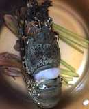 Tôm hùm hấp xả