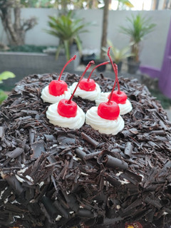 Foto resep 317. Bolu Coklat Pandan