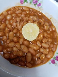 عکسی از دستور خوراک لوبیا