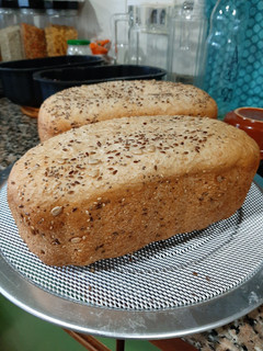 Una foto de Pan integral de molde o lactal 🍞