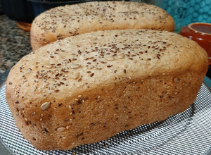 Una foto de Pan integral de molde o lactal 🍞