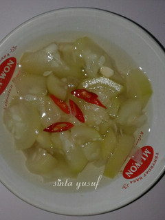 Foto resep Sayur bening kukuk aka blonceng