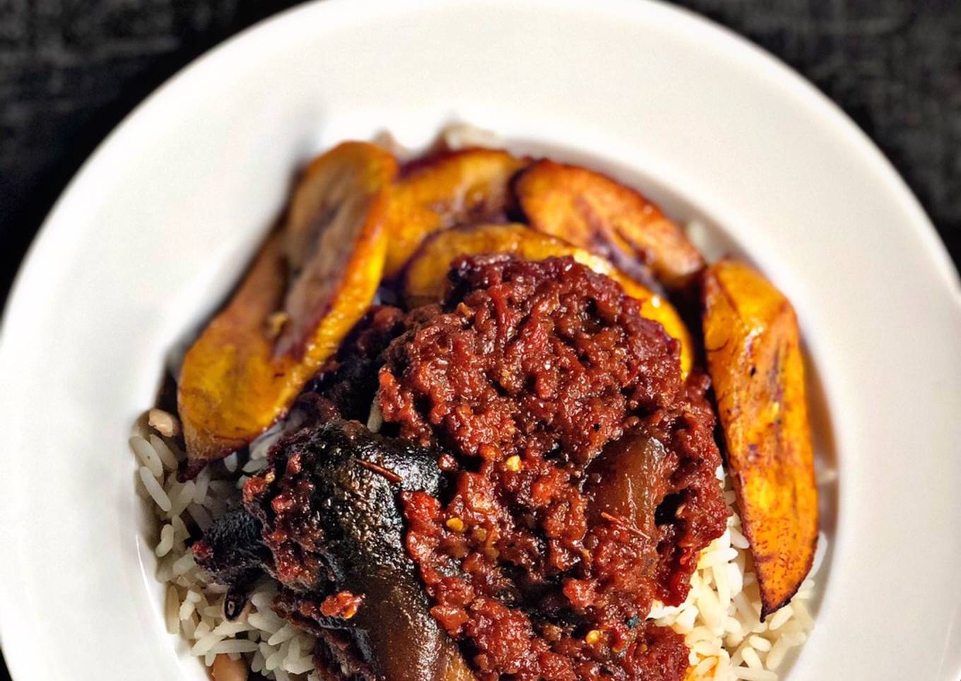 Fried Goat Meat Stew