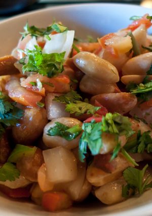 A picture of Peanut Salad.