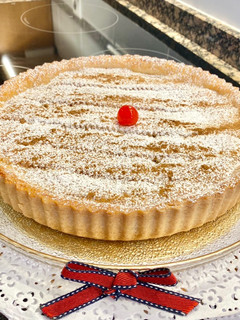 Una foto de Pastel con manteca, cabello de ángel y vino dulce moscatel “sin gluten”