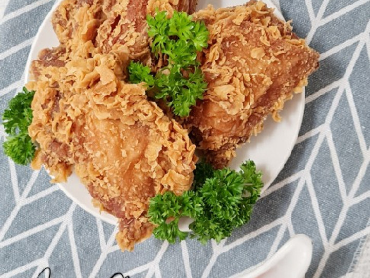 Anti Ribet, Membuat Ayam goreng krispy Rumahan