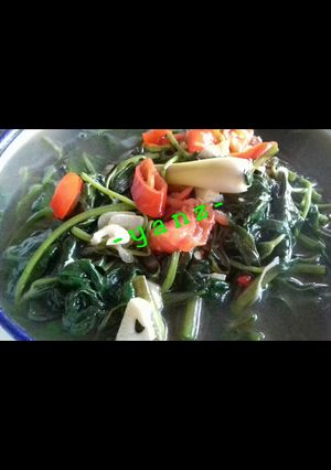 Foto resep Kangkung kuah saos tiram