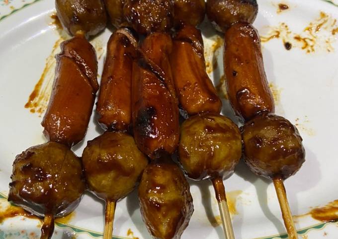 Langkah Mudah Membuat Resep BBQ Sosis Bakso