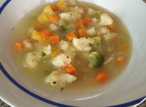 Una foto de Sopa Minestrone con Thermomix