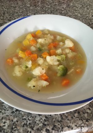 Una foto de Sopa Minestrone con Thermomix