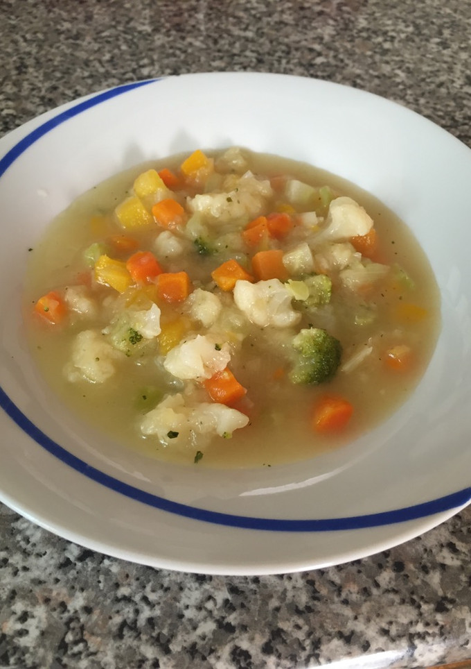 Una foto de Sopa Minestrone con Thermomix