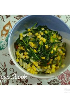 Foto resep Tumis Bayam Jagung
