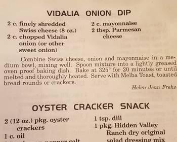 Easy Making Recipe Vidalia Onion dip Delicious Simple