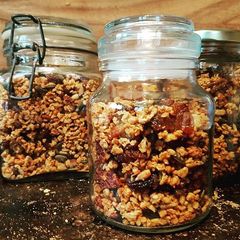 A picture of Fast and Healthy Pecan Granola.