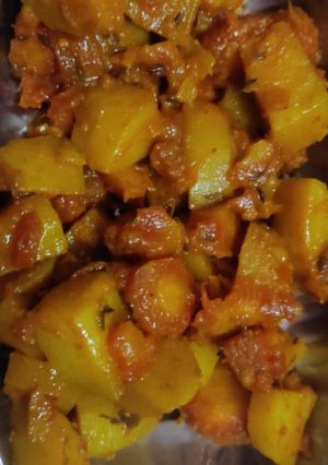 गाजर आलू की सब्जी (Gajar aloo ki sabji recipe in Hindi) रेसिपी मुख्य फोटो