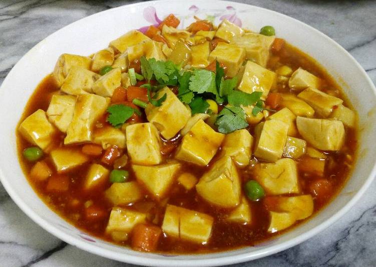 小時光廚房發表的麻婆豆腐 全素 食譜 Cookpad