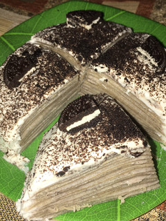 Foto resep Mille Crepe Cake Oreo