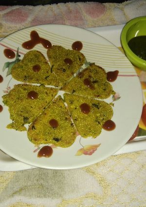 A picture of Makki ki masala tikki.