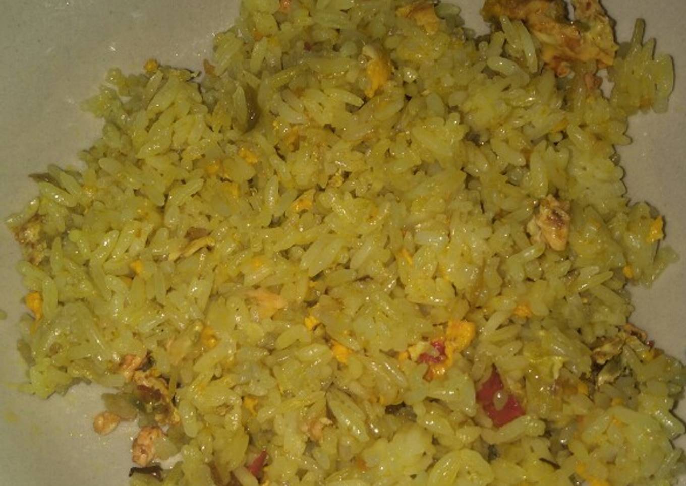 Nasi goreng telur bebek