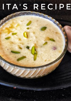 A picture of Sweet potato basundi.