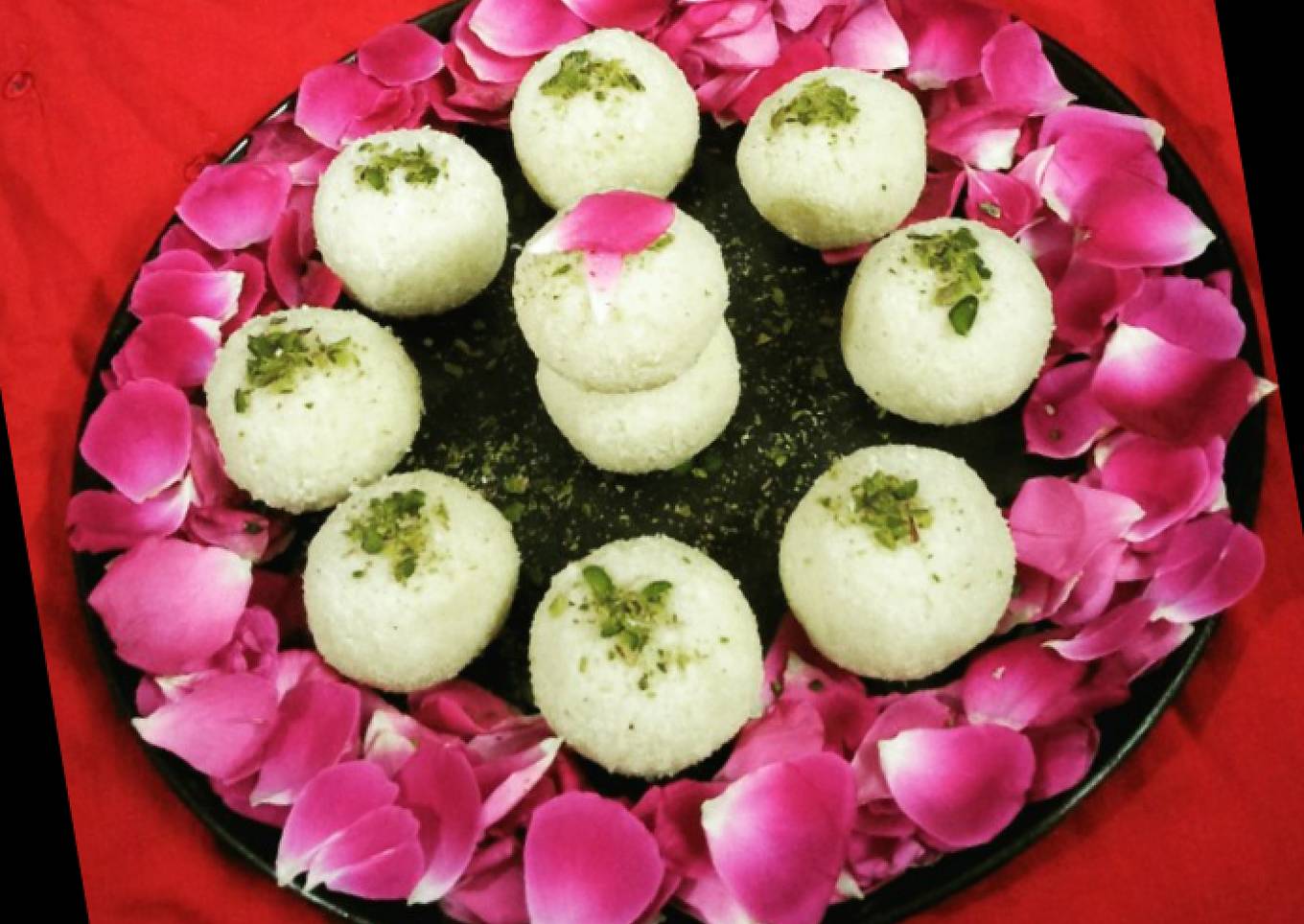 Paneer Coconut laddu