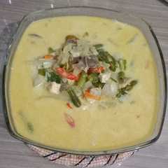 A picture of Sayur lodeh bumbu iris.