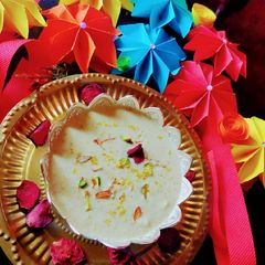 A picture of Sattu kheer.