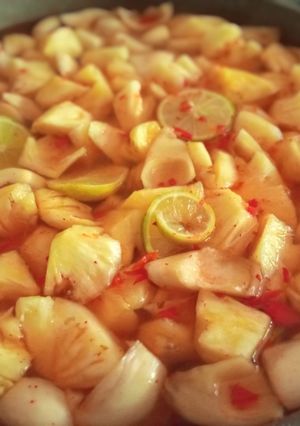 Foto resep 102. Asinan Buah