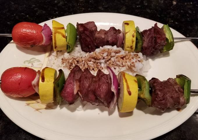 Teriyaki - Beef Kabobs